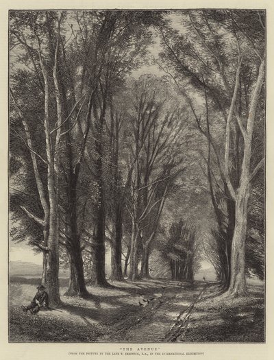 Die Allee von Thomas Creswick